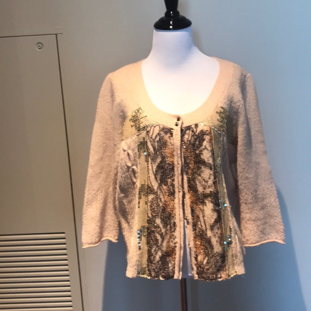 Free People embellished cardigan.